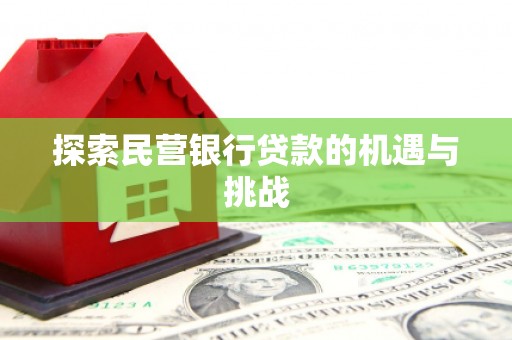 涵江探索民营银行贷款的机遇与挑战
