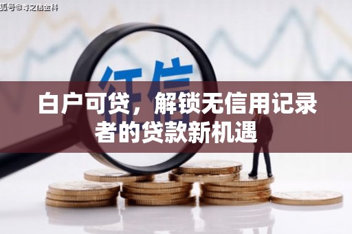博乐白户可贷，解锁无信用记录者的贷款新机遇
