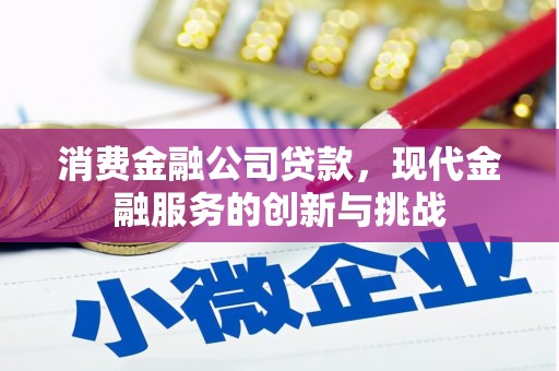 宜兰消费金融公司贷款，现代金融服务的创新与挑战