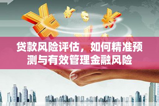 鲅鱼圈贷款风险评估，如何精准预测与有效管理金融风险