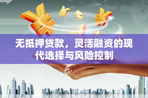 江山无抵押贷款，灵活融资的现代选择与风险控制