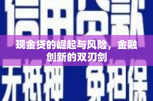 乌什现金贷的崛起与风险，金融创新的双刃剑