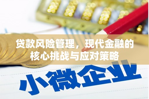 广南贷款风险管理，现代金融的核心挑战与应对策略