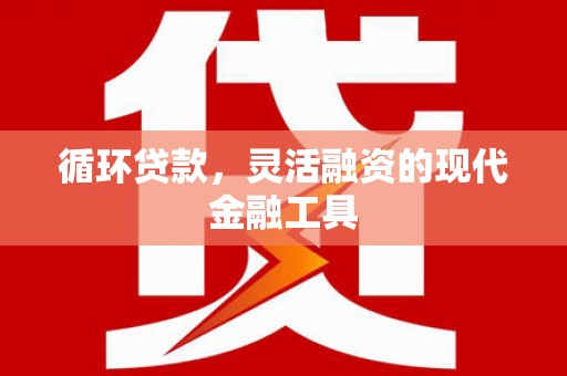宜良循环贷款，灵活融资的现代金融工具