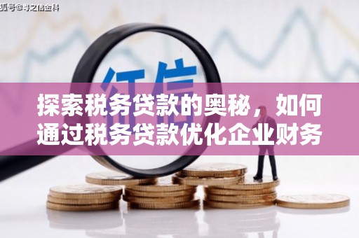 城厢探索税务贷款的奥秘，如何通过税务贷款优化企业财务