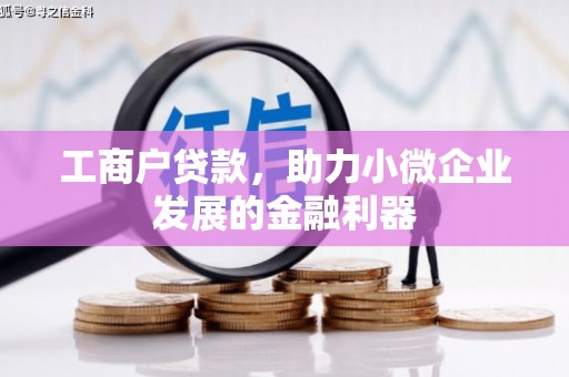威海工商户贷款，助力小微企业发展的金融利器